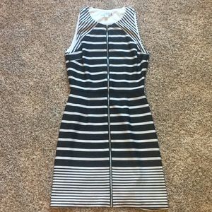 Piperlime Black & White Dress